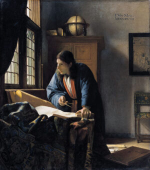 Jan Vermeer, Der Geograf, 1669, Städel Museum Frankfurt am Main.