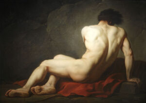 Jacques-Louis David (1748–1825); Patroklus, 1780; Öl auf Leinwand, 122 x 170 cm; Cherbourg-Octeville, Musée d'art Thomas-Henry; © Daniel Sohier