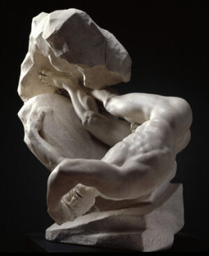 Thomas Banks (1735–1805); Fallender Titan, 1786; Marmor, 84,5 x 90,2 x 58,4 cm; Royal Academy of Arts, London; Foto: © Royal Academy of Arts, London