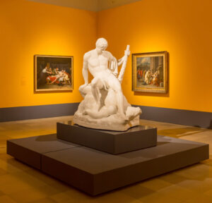 Antonio Canova (1757–1822); Theseus und Minotauros, 1783; Gips, 150 × 160 × 95 cm; Possagno, Museo e Gipsoteca Antonio Canova; Foto: Norbert Miguletz