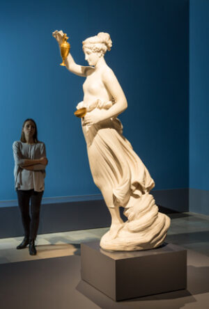 Antonio Canova (1757–1822); Hebe, 1800–1805; Marmor, 158 cm; Staatliche Eremitage, St. Petersburg; Foto: Norbert Miguletz