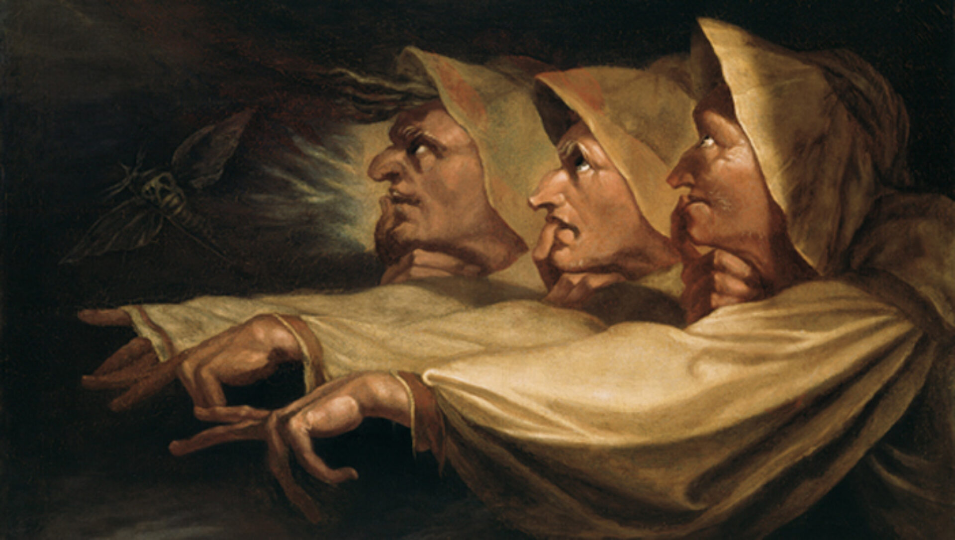 J.H. Fvºssli: Die drei Hexen, 1783