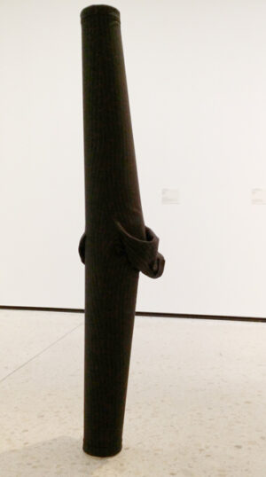 Erwin Wurm; Ohne Titel, 1989; Hose, verzinktes Blech;