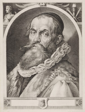 Jan Harmensz. Muller (zugeschr.), Porträt des Hendrick Goltzius, ca. 1617 – 1620, Kupferstich, Städel Museum, Frankfurt am Main