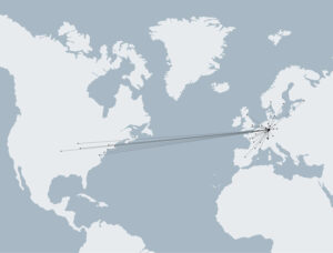 Impressionisten auf Weltreise: Über 100 Werke unter anderem aus Amsterdam, Chicago, Paris, St. Petersburg und Madrid trafen fast zeitgleich ein.