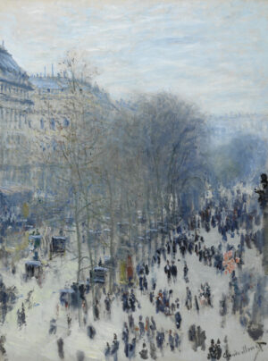 Kam aus Kansas via Frankreich ins Städel: Claude Monet (1840-1926); Der Boulevard des Capucines, 1873-1874; Öl auf Leinwand, 80,3 x 60,3 cm; The Nelson-Atkins Museum of Art, Kansas City, Missouri; Foto: Jamison Miller; © The Nelson-Atkins Museum of Art, Kansas City, Missouri