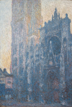 Phänomen Seherfahrung: Claude Monet (1840–1926); Die Kathedrale von Rouen: Das Portal, Morgenstimmung; 1893-1894; Öl auf Leinwand, 110 x 73 cm; Fondation Beyeler, Riehen/Basel, Sammlung Beyeler; Foto: Robert Bayer, Basel