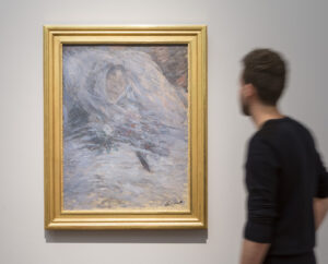 Claude Monet (1840-1926); Camille auf dem Totenbett, 1879; Öl auf Leinwand, 90 x 68 cm, Museé d’Orsay, Paris, Schenkung Katia Granoff, 1963; Foto: Städel Museum