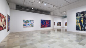 Blick in die Ausstellung "Die 80er", in der auch das Werk von Helmut Middendorf derzeit zu sehen ist. Foto: Städel Museum