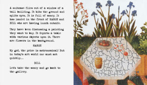 John Baldessari (*1931); Movie Scripts / Art: ...One must act quickly..., 2014; Diptychon; gefirnisster Tintenstrahldruck mit Acrylfarbe auf Leinwand, 159,5 x 274,3 cm; courtesy of John Baldessari studio and Marian Goodman Gallery; Foto: John Baldessari studio; © John Baldessari studio