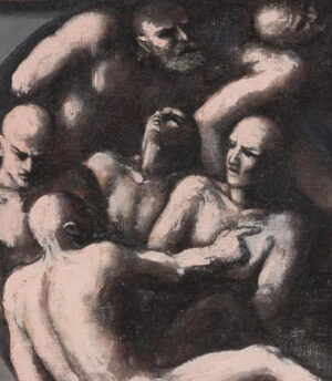 Detail aus dem Werk von Edgar Ende.