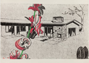 Sigmar Polke (1941-2010); Wochenendhaus, 1967/1968; Siebdruck in Schwarz, Rot und Grün auf Karton; Sammlung Deutsche Bank im Städel Museum; Städel Museum, Frankfurt am Main; © VG Bild-Kunst, Bonn 2015