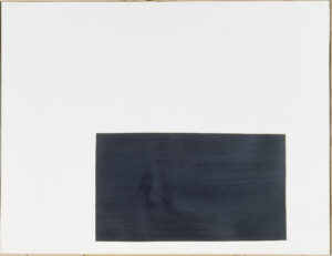 Richard Serra (*1939); Taraval Beach II, 1977; Paintstick (Öl- und Wachskreide) auf Velinpapier, 97 x 127 cm; Städel Museum, Frankfurt am Main; © VG Bild-Kunst, Bonn 2016; Foto: Städel Museum - ARTOTHEK