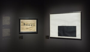 Verwandte Sinnbilder einer Erfahrung von Unendlichkeit: die beiden Werke in der Sonderausstellung "Dialog der Meisterwerke". Foto: Städel Museum