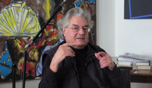 Kunsthistoriker, Kritiker, Kurator und Theoretiker für künstlerische Fotografie: Klaus Honnef im Interview im November 2015 in Bonn. Foto: Städel Museum