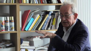 Der Kurator und Kunstprofessor Kasper König während des Interviews im Mai 2015 in Berlin. Foto: Städel Museum