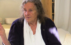 Interview in Rösrath im Oktober 2015: Die Künstlerin Mary Bauermeister. Foto: Städel Museum