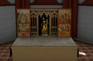 3D-Rekonstruktion des mittelalterlichen Altenberger Altars