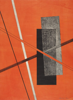László Moholy-Nagy: Konstruktionen (Blatt I), 1923, Kestner-Mappe Nr. 6, Exemplar 5/50, Lithographie, Städel Museum