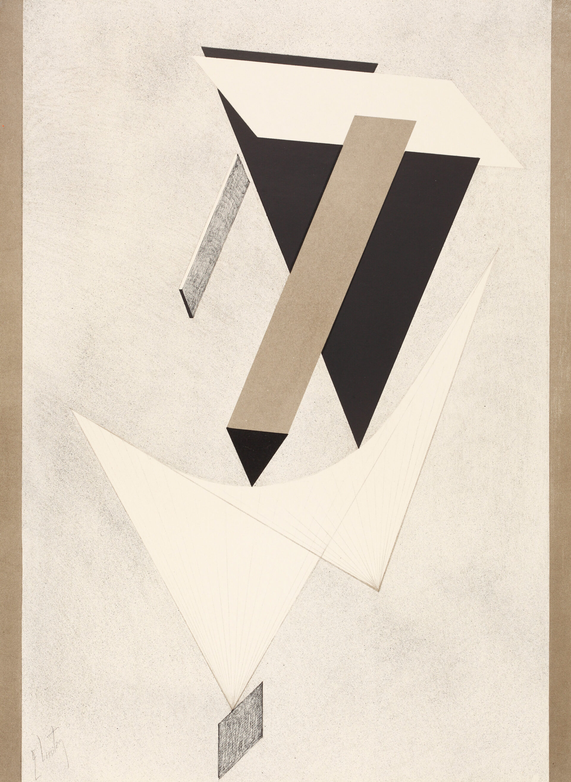 Lissitzky_Proun-1923_staedel_dritteDimension