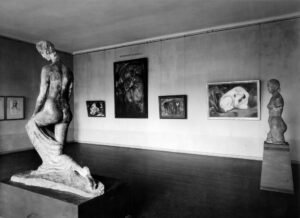 Kronprinzenpalais Berlin: Raum von Franz Marc und Wilhelm Lehmbruck, 1933