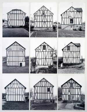Bernd und Hilla Becher: Fachwerkhäuser, 1959–61/1974, Sammlung Deutsche Bank, © Estate Bernd & Hilla Becher