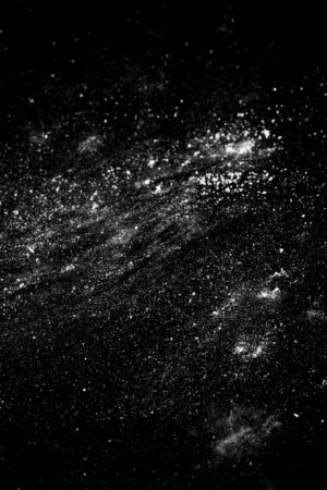 James Tunks: Crushed and pulverized 35mm Minolta wide angle lens, still photograph from Stanley Kubrick’s 2001: A Space Odyssey, aspirin migräne, coconut, viewfinder prism, paperback copy of Jorge Luis Borges ‘Labyrinths’, found hunting arrow, Icelandic flag sew on embroidered patch, ground espresso, page from Francois Laurelle’s ‘ The Concept of Non Photography, pistachio husks, photograph of lion paintings from Chauvets Cave, dried hibiscus, 2017, © James Tunks, 2017