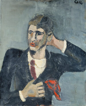 Helmut Kolle, Selbstbildnis, 1930, Öl auf Leinwand, 81,0 x 65 cm, Städel Museum, Frankfurt am Mai, Foto: Städel Museum