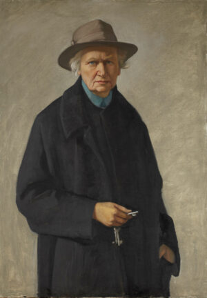 Ottilie W. Roederstein, Selbstbildnis mit Schlüsseln, 1936, Öl auf Leinwand, Städel Museum, Frankfurt am Main, Foto: Städel Museum