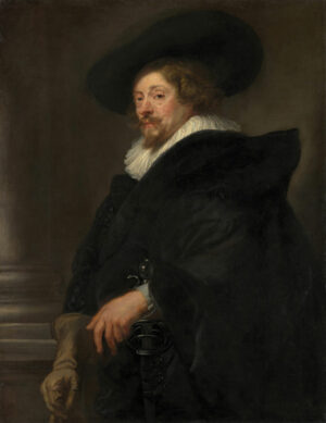 Peter Paul Rubens, Selbstporträt, um 1638, Öl auf Leinwand, 110 cm x 85,5 cm, Kunsthistorisches Museum, Gemäldegalerie, Wien, © KHM-Museumsverband