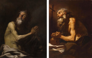 Giacinto Brandi, Heiliger Eremit, um 1670/80, Städel Museum, Frankfurt am Main;
Giacinto Brandi, Heiliger Hieronymus, um 1670/75, Galleria Nazionale, Cosenza