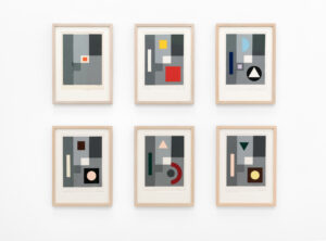 Ausstellungsansicht "Hermann Glöckner und Rudolf Jahns. Geometrie als Gestaltungsprinzip"
Foto: Städel Museum; Ausstellungsansicht "Hermann Glöckner und Rudolf Jahns. Geometrie als Gestaltungsprinzip"
Foto: Städel Museum; © VG Bild-Kunst, Bonn 2018