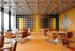 Blick in den Speisesaal der Deutschen Bundesbank, Foto: Wolfgang Günzel