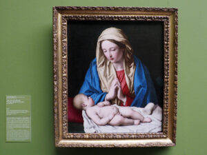 Doppelt wertvoll: Sassoferrato in einem italienischen Originalrahmen des 17. Jahrhunderts, der durch engagierte Förderer erworben werden konnte