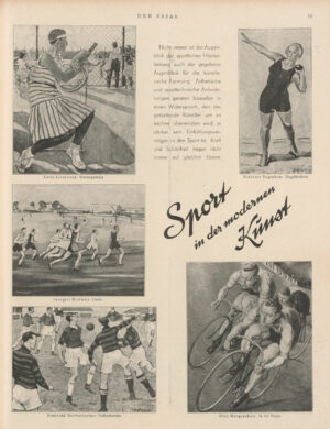 Lotte Lasersteins Tennisspielerin (1929) in Der Bazaar, Ausgabe 19, von 1930