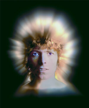 David Bowie ohne Vasarely, fotografiert für das spätere Space-Oddity-Cover 1969, Foto: Vernon Dewhust © Vernon Dewhust