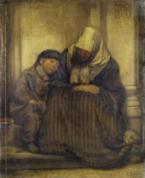 Angilbert Göbel, Arme Leute, 1858, Städel Museum, Frankfurt am Main