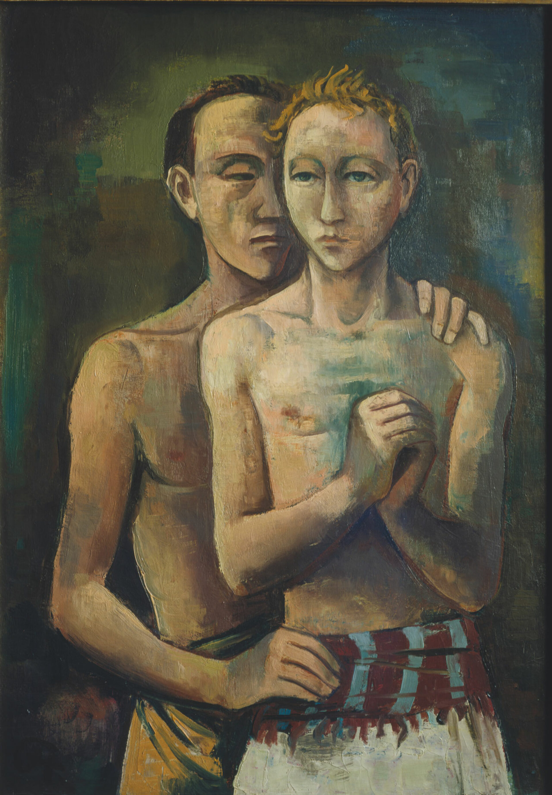 karl-hofer-Zwei-Freunde,-1926