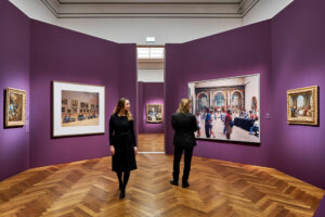 Ausstellungsansicht „Tizian und die Renaissance in Venedig“, Städel Museum, Frankfurt am Main, Foto: Städel Museum