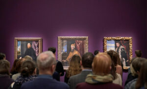 Ausstellungsansicht „Tizian und die Renaissance in Venedig“, Städel Museum, Frankfurt am Main, Foto: Städel Museum