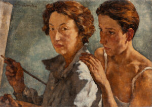 Lotte Laserstein, Ich und mein Modell, 1929/30
Öl auf Leinwand, 49,5 × 69,5 cm, The Bute Collection at Mount Stuart, © VG Bild-Kunst, Bonn 2018
Foto: Städel Museum
