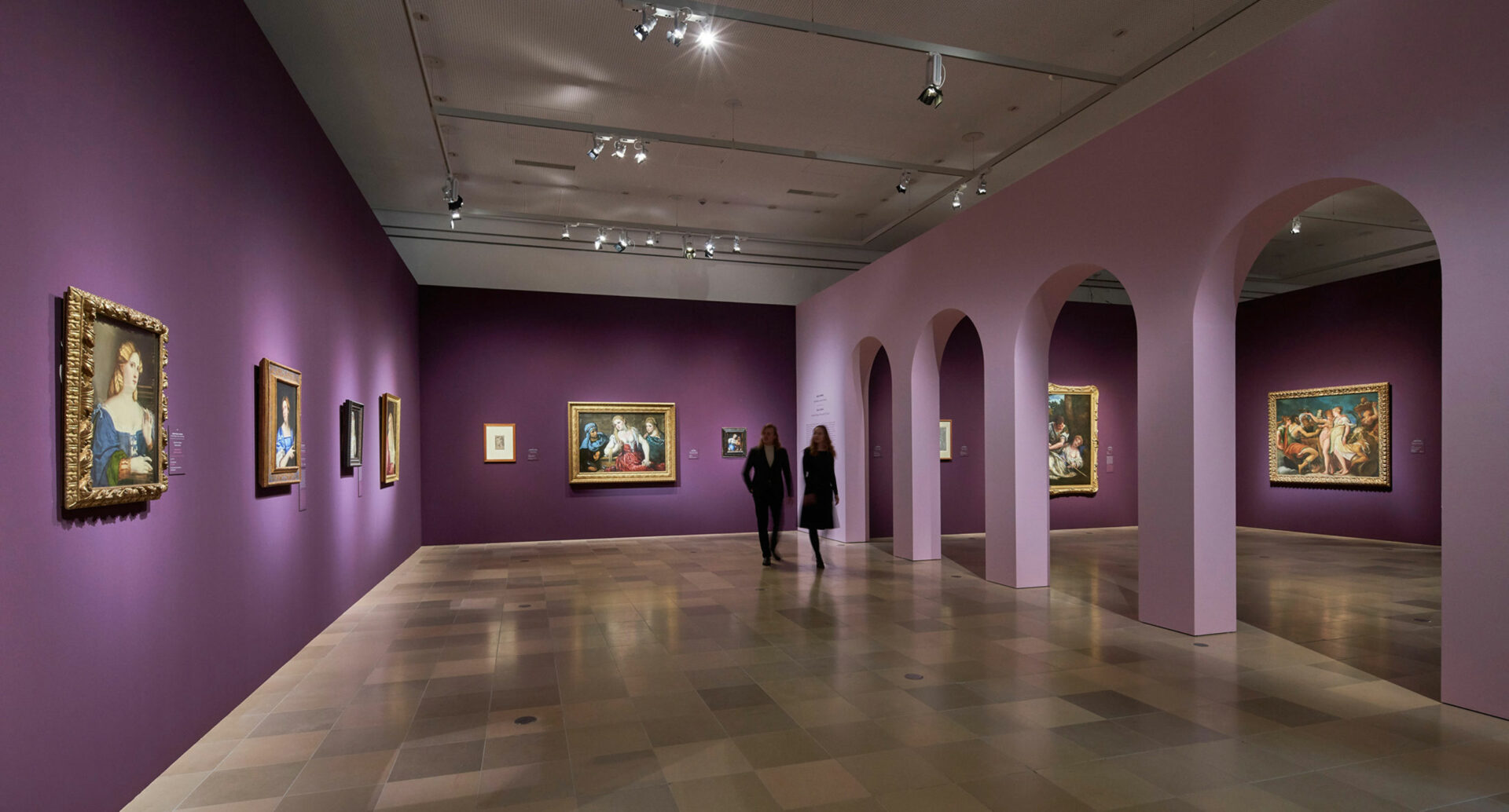 Ausstellungsansicht „Tizian und die Renaissance in Venedig“