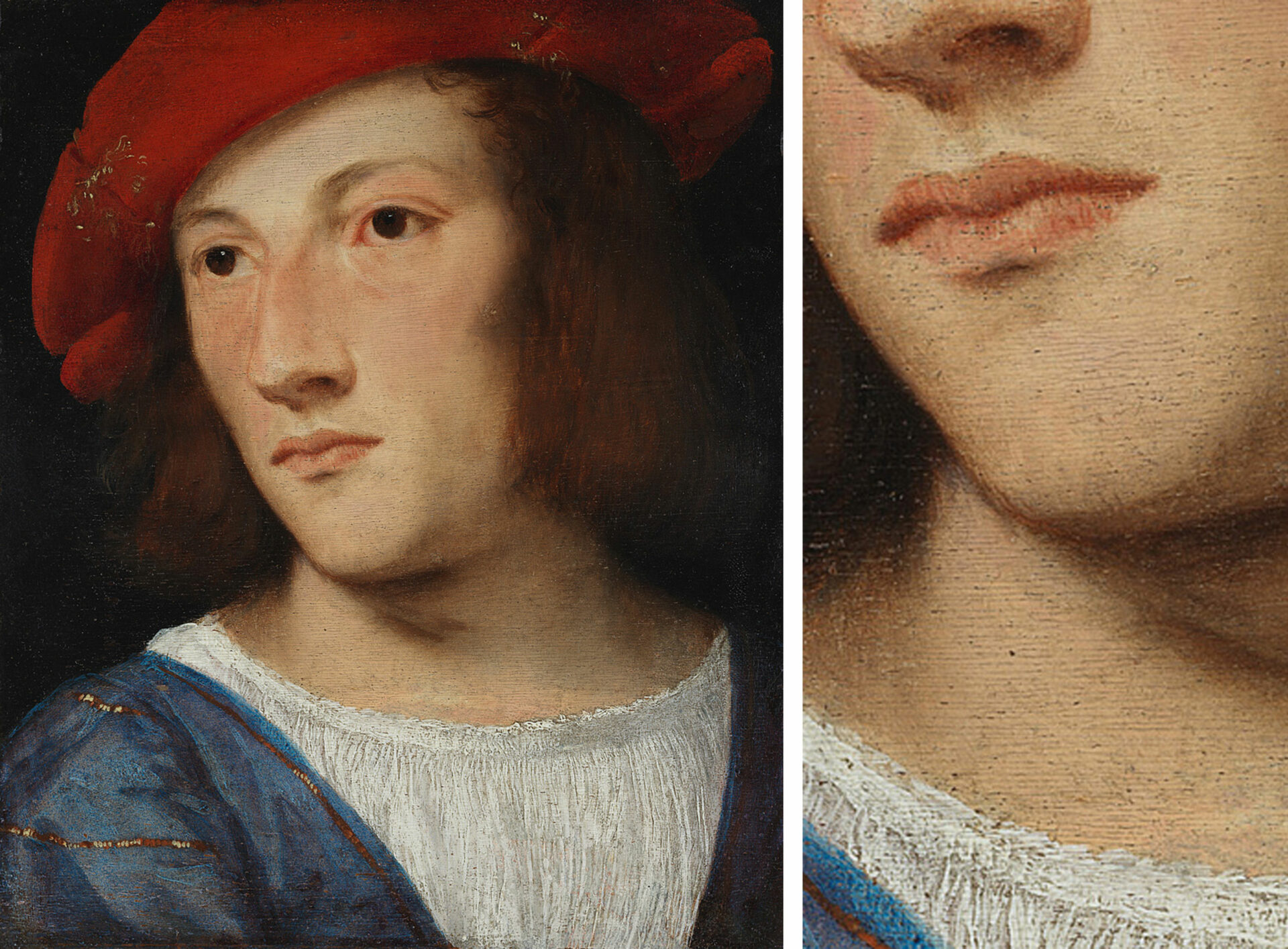 Tiziano-Vecellio_Bildnis-eines-jungen-Mannes_-um-1510_montage
