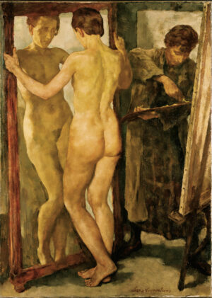Lotte Laserstein, Vor dem Spiegel, 1930/31, Öl auf Leinwand, The Bute Collection at Mount Stuart, © VG Bild-Kunst, Bonn 2019