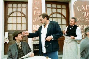 Julian Schnabel am Set von „Vincent Van Gogh – An der Schwelle zur Ewigkeit“, 2018, © DCM