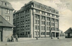 Historische Postkarte „Lenco-Haus,“ Frankfurt