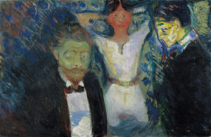 Edvard Munch, Eifersucht, 1913, Städel Museum, Frankfurt am Main, Dauerleihgabe aus Privatbesitz