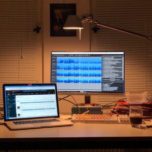 80 Stunden Gesprächsmaterial werden auf drei Stunden Podcast runtergeschnitten