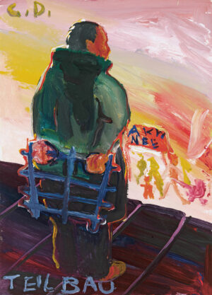 Jörg Immendorf, C. D. Teilbau, 1978, Gouache auf Papier, Städel Museum, Frankfurt am Main © The Estate of Jörg Immendorff, Courtesy Galerie Michael Werner Märkisch Wilmersdorf, Köln & New York
Foto: © Städel Museum