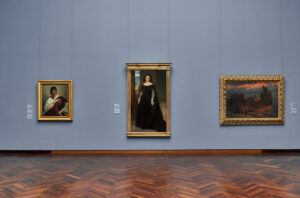 Zurück auf dem Parkett: „Fanny“ mit neuem, d. h. historischen Architekturrahmen in der Galerie der Moderne